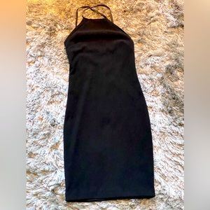 🖤bebe Strappy Stretch Dress🖤Medium✨So Comfy!✨MIDI